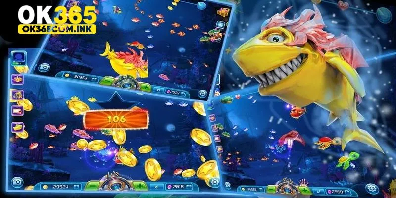 Điểm qua những sảnh bắn cá siêu hay tại OK365.