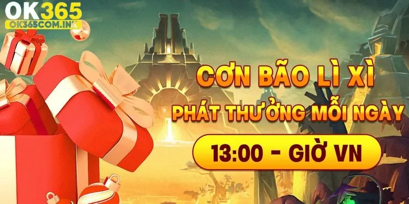 Lì xì bất ngờ liên tục dành cho tất cả thành viên cá cược