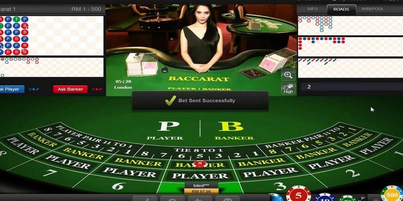 Luật trong cách chơi Baccarat bet88 tương tự như cách chơi bài Cào ở Việt Nam