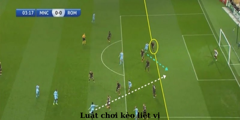 Luật chơi kèo liệt vị trong bóng đá cần biết